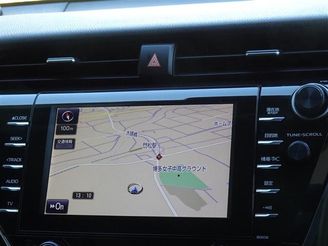 カムリ Ｇレザーパッケージ　衝突被害軽減システム　メモリーナビ　フルセグ　バックカメラ　ＥＴＣ　フルエアロ　ＬＥＤヘッドランプ　スマートキー（6枚目）