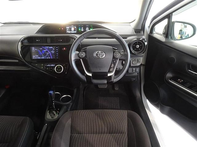 アクア Ｇ　衝突被害軽減システム　メモリーナビ　フルセグ　バックカメラ　ＥＴＣ　スマートキー（5枚目）