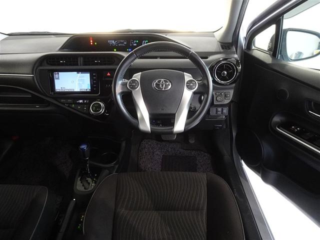 アクア Ｇ　衝突被害軽減システム　メモリーナビ　フルセグ　バックカメラ　ＥＴＣ　スマートキー（5枚目）