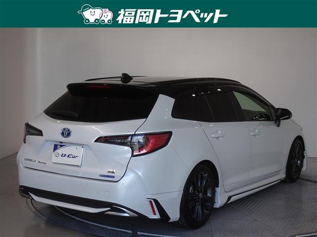 カローラツーリング ハイブリッド　ダブルバイビー　衝突被害軽減システム　メモリーナビ　フルセグ　バックカメラ　ＥＴＣ　ドラレコ　フルエアロ　ＬＥＤヘッドランプ　スマートキー（3枚目）