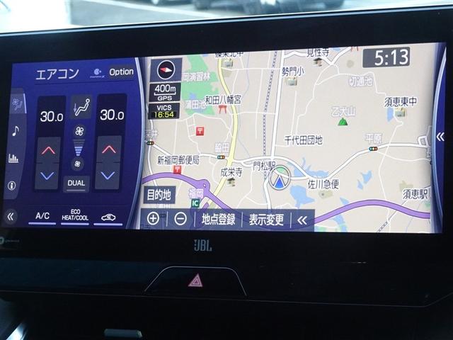 ハリアー Z 衝突被害軽減システム メモリーナビ フルセグ バックカメラ ETC ドラレコ LEDヘッドランプ スマートキー(6枚目)