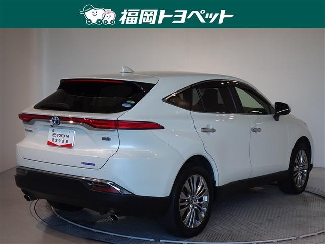 ハリアーハイブリッド Z 衝突被害軽減システム メモリーナビ フルセグ バックカメラ ETC ドラレコ LEDヘッドランプ 4WD スマートキー(3枚目)