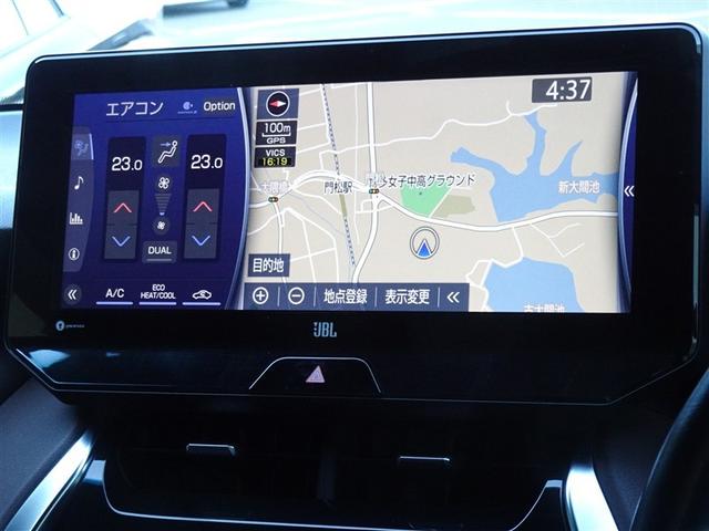 ハリアーハイブリッド Z 衝突被害軽減システム メモリーナビ フルセグ バックカメラ ETC ドラレコ LEDヘッドランプ 4WD スマートキー(6枚目)