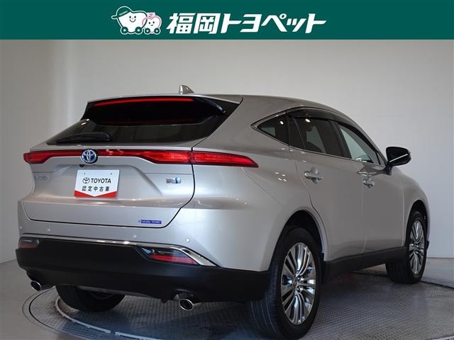 ハリアーハイブリッド Z 衝突被害軽減システム メモリーナビ フルセグ バックカメラ ETC ドラレコ LEDヘッドランプ 4WD スマートキー(3枚目)