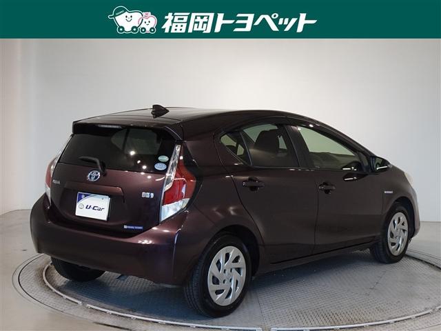 アクア Ｓ　衝突被害軽減システム　メモリーナビ　フルセグ　バックカメラ　ＥＴＣ　スマートキー（3枚目）