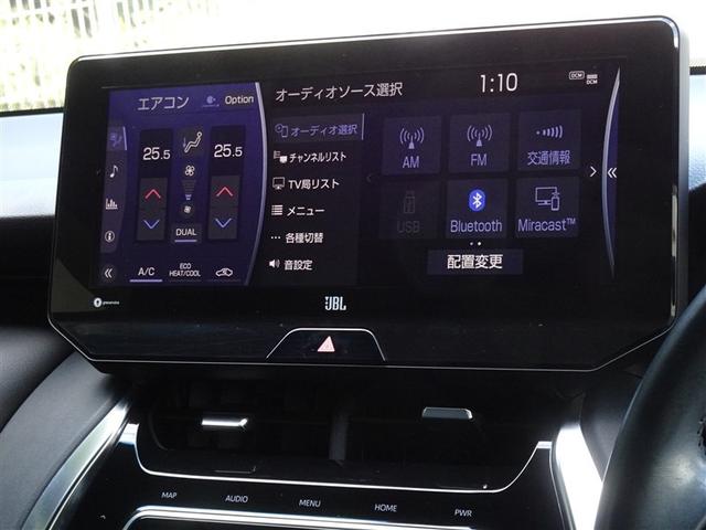 ハリアー Z 衝突被害軽減システム メモリーナビ フルセグ バックカメラ ETC ドラレコ フルエアロ LEDヘッドランプ スマートキー(8枚目)