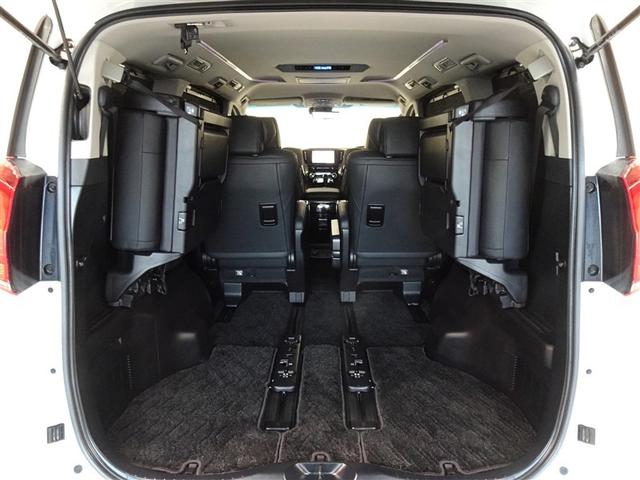 アルファード 2.5S Cパッケージ 衝突被害軽減システム メモリーナビ フルセグ 後席モニター バックカメラ ETC 両側電動スライド 3列シート LEDヘッドランプ スマートキー 乗車定員7人(24枚目)