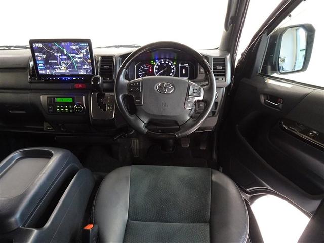 ハイエースバン スーパーGL ダークプライムII 衝突被害軽減システム メモリーナビ フルセグ バックカメラ ETC LEDヘッドランプ ディーゼル スマートキー(5枚目)