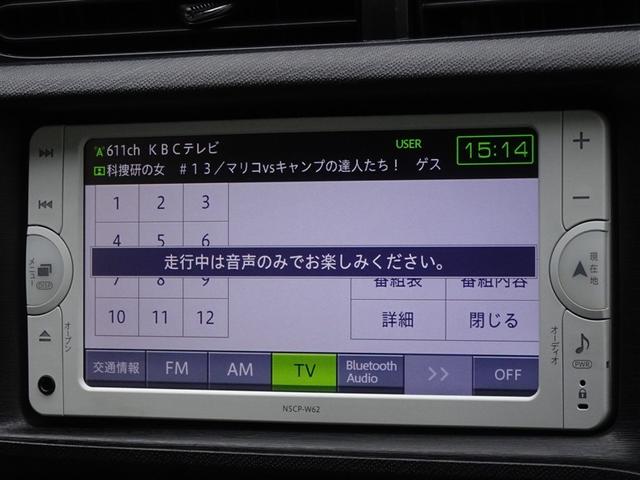 アクア Ｓ　メモリーナビ　ワンセグ　バックカメラ　ＥＴＣ（7枚目）