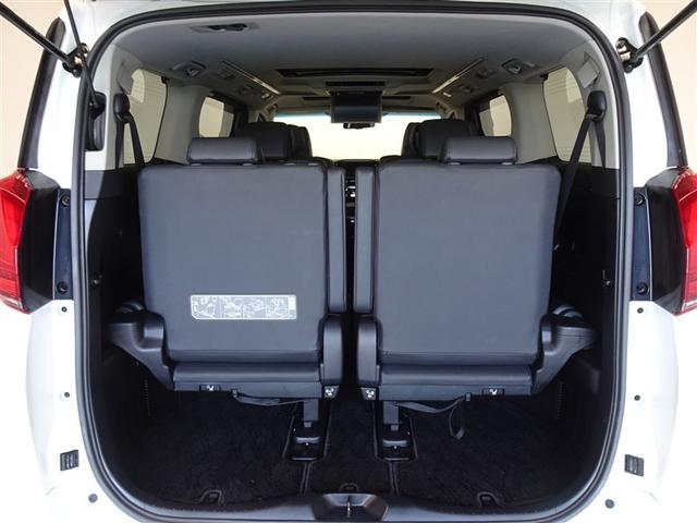 アルファード ２．５Ｓ　Ｃパッケージ　衝突被害軽減システム　メモリーナビ　フルセグ　後席モニター　バックカメラ　ＥＴＣ　サンルーフ　両側電動スライド　３列シート　ＬＥＤヘッドランプ　スマートキー　乗車定員７人（24枚目）