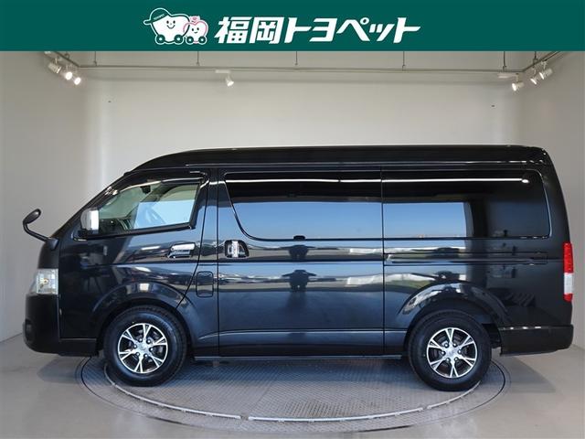 ハイエースワゴン ＧＬ　衝突被害軽減システム　メモリーナビ　フルセグ　後席モニター　バックカメラ　ＥＴＣ　３列シート　ＬＥＤヘッドランプ　スマートキー　乗車定員１０人（2枚目）