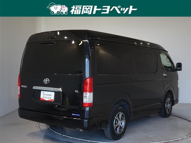 ハイエースワゴン ＧＬ　衝突被害軽減システム　メモリーナビ　フルセグ　後席モニター　バックカメラ　ＥＴＣ　３列シート　ＬＥＤヘッドランプ　スマートキー　乗車定員１０人（3枚目）