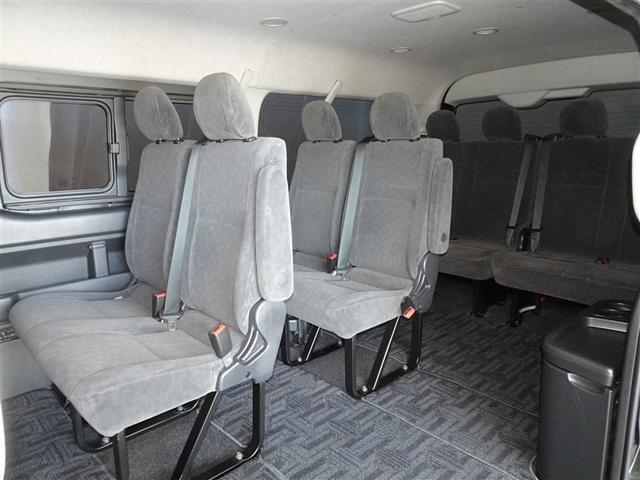 ハイエースワゴン ＧＬ　衝突被害軽減システム　メモリーナビ　フルセグ　後席モニター　バックカメラ　ＥＴＣ　３列シート　ＬＥＤヘッドランプ　スマートキー　乗車定員１０人（22枚目）