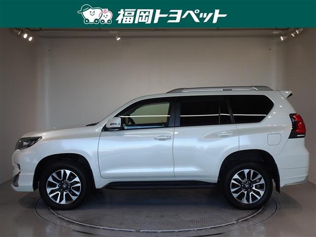 ランドクルーザープラド ＴＸ　Ｌパッケージ　衝突被害軽減システム　メモリーナビ　フルセグ　バックカメラ　ＥＴＣ　サンルーフ　フルエアロ　ＬＥＤヘッドランプ　４ＷＤ　スマートキー（3枚目）