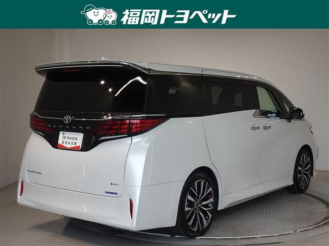アルファードハイブリッド エグゼクティブラウンジ　衝突被害軽減システム　メモリーナビ　フルセグ　後席モニター　バックカメラ　ＥＴＣ　サンルーフ　両側電動スライド　３列シート　ＬＥＤヘッドランプ　スマートキー　乗車定員７人（3枚目）