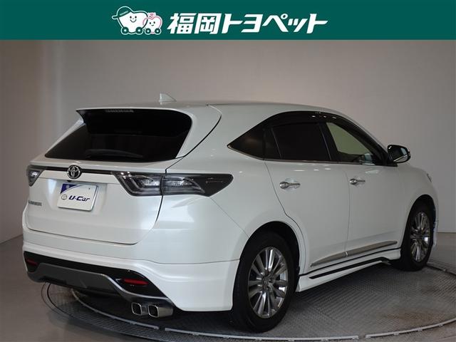 ハリアー プレミアム　メモリーナビ　フルセグ　バックカメラ　フルエアロ　ＬＥＤヘッドランプ　４ＷＤ　スマートキー（3枚目）