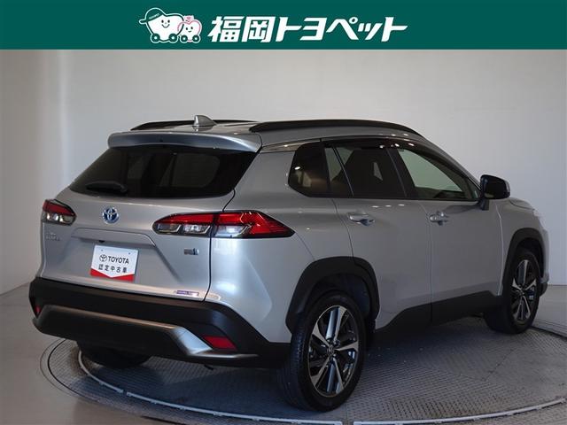 カローラクロス ハイブリッド Z 衝突被害軽減システム メモリーナビ バックカメラ ETC LEDヘッドランプ 4WD スマートキー(3枚目)