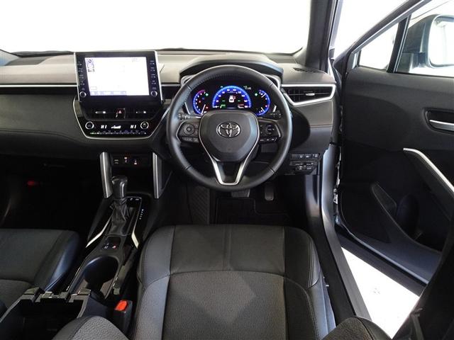 カローラクロス ハイブリッド Z 衝突被害軽減システム メモリーナビ バックカメラ ETC LEDヘッドランプ 4WD スマートキー(5枚目)