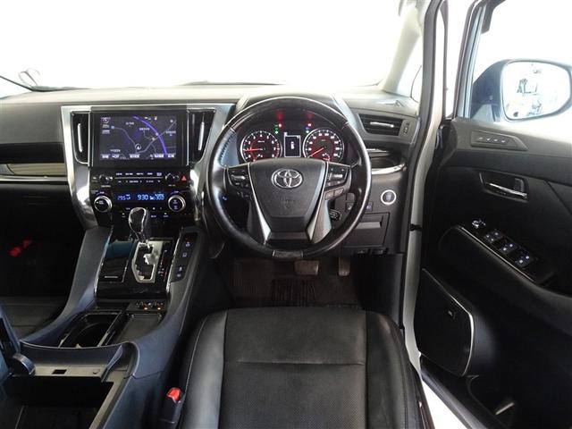 アルファード ２．５Ｓ　Ｃパッケージ　衝突被害軽減システム　メモリーナビ　フルセグ　後席モニター　バックカメラ　ＥＴＣ　両側電動スライド　３列シート　ＬＥＤヘッドランプ　スマートキー　乗車定員７人（5枚目）