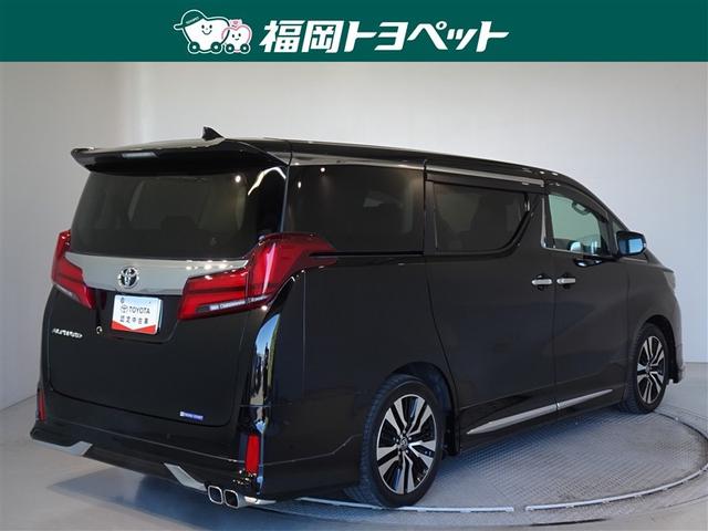 アルファード ２．５Ｓ　Ｃパッケージ　衝突被害軽減システム　メモリーナビ　フルセグ　後席モニター　バックカメラ　ＥＴＣ　両側電動スライド　フルエアロ　３列シート　ＬＥＤヘッドランプ　スマートキー　乗車定員７人（3枚目）