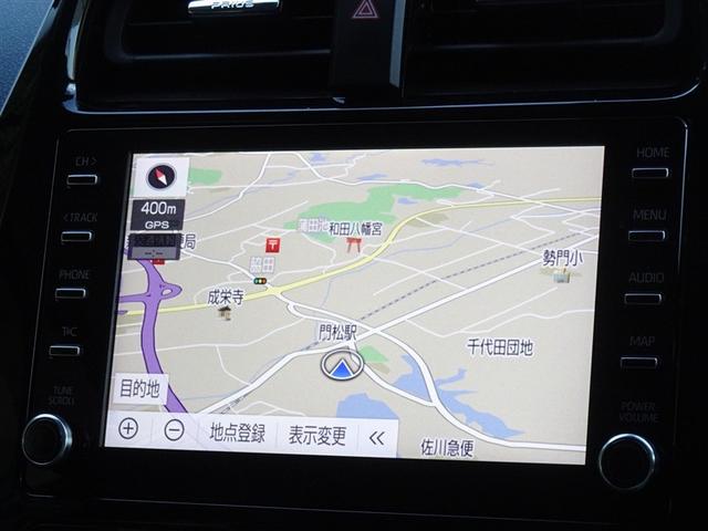 プリウス ＳセーフティプラスＩＩ　衝突被害軽減システム　メモリーナビ　バックカメラ　ＥＴＣ　ＬＥＤヘッドランプ　スマートキー（6枚目）