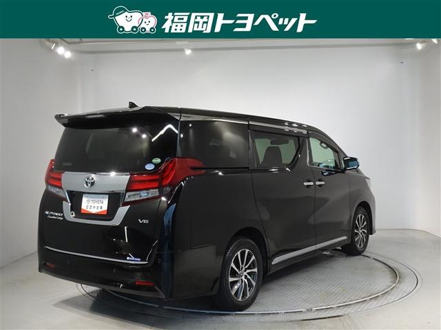 アルファード ３．５エグゼクティブラウンジ　衝突被害軽減システム　メモリーナビ　フルセグ　後席モニター　バックカメラ　ＥＴＣ　サンルーフ　両側電動スライド　３列シート　ＬＥＤヘッドランプ　４ＷＤ　スマートキー　乗車定員７人（3枚目）