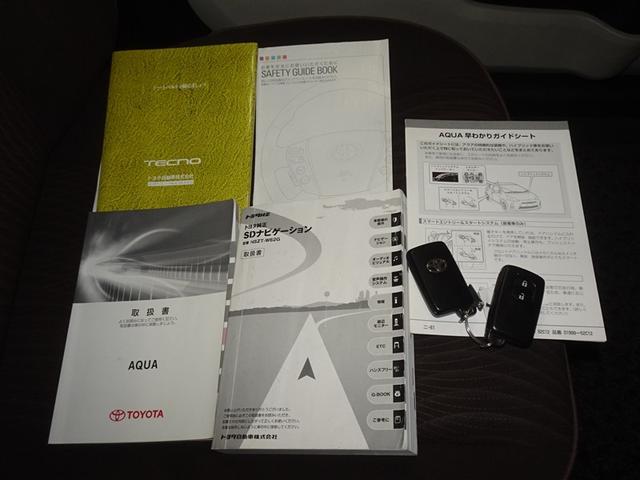 アクア Ｇ　メモリーナビ　フルセグ　バックカメラ　ＬＥＤヘッドランプ　スマートキー（27枚目）