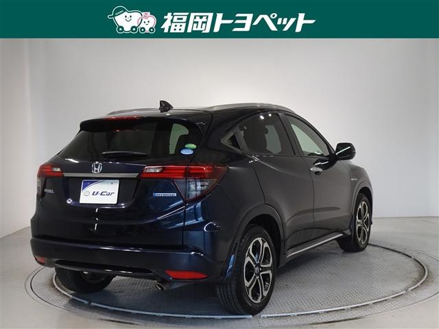 ヴェゼル ハイブリッドＺ・ホンダセンシング　衝突被害軽減システム　メモリーナビ　フルセグ　バックカメラ　ＥＴＣ　ドラレコ　ＬＥＤヘッドランプ　スマートキー（3枚目）