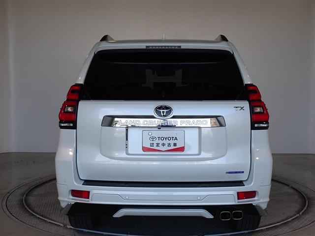 ランドクルーザープラド ＴＸ　Ｌパッケージ　衝突被害軽減システム　メモリーナビ　フルセグ　バックカメラ　ＥＴＣ　ドラレコ　サンルーフ　３列シート　ＬＥＤヘッドランプ　４ＷＤ　スマートキー　乗車定員７人（24枚目）