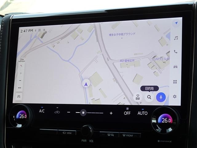 アルファード Ｚ　衝突被害軽減システム　メモリーナビ　フルセグ　後席モニター　バックカメラ　ＥＴＣ　両側電動スライド　３列シート　ＬＥＤヘッドランプ　スマートキー　乗車定員７人（6枚目）