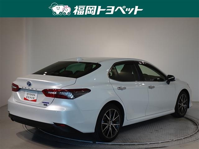 カムリ Gレザーパッケージ 衝突被害軽減システム メモリーナビ フルセグ バックカメラ ETC LEDヘッドランプ スマートキー(3枚目)