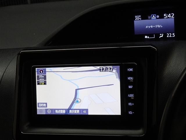 何処へでも行きたい場所へ、安心のトヨタ純正メモリーナビを装備しています。