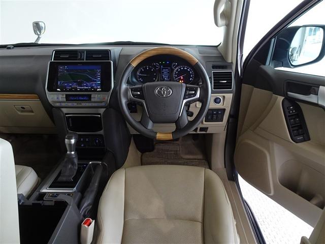 ランドクルーザープラド TX Lパッケージ 衝突被害軽減システム メモリーナビ フルセグ バックカメラ ETC サンルーフ LEDヘッドランプ ディーゼル 4WD 寒冷地 スマートキー(5枚目)