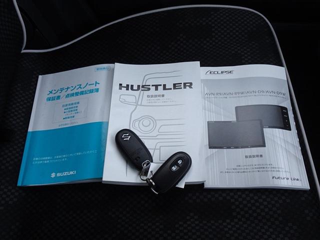 ハスラー G 衝突被害軽減システム メモリーナビ フルセグ ETC スマートキー(25枚目)