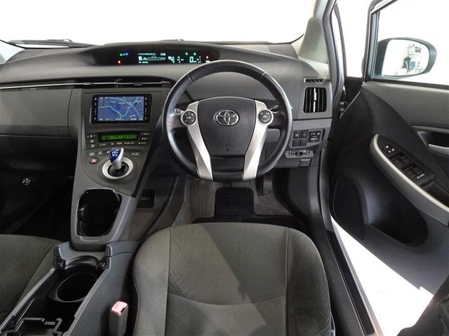 プリウス S LEDエディション HDDナビ フルセグ バックカメラ ETC LEDヘッドランプ スマートキー(5枚目)