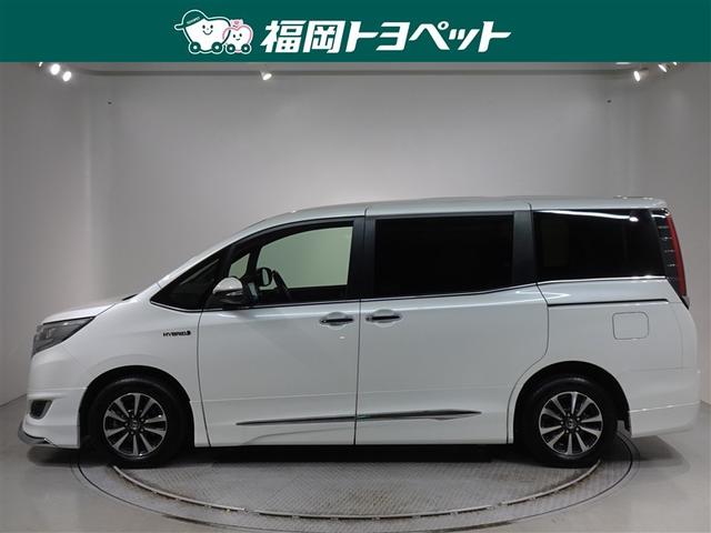 エスクァイア ハイブリッドGi 衝突被害軽減システム メモリーナビ フルセグ 後席モニター バックカメラ ETC 両側電動スライド フルエアロ 3列シート LEDヘッドランプ スマートキー 乗車定員7人(2枚目)