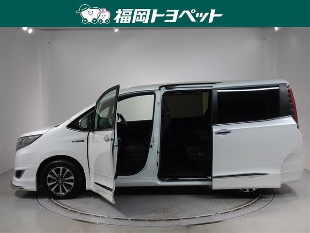 エスクァイア ハイブリッドGi 衝突被害軽減システム メモリーナビ フルセグ 後席モニター バックカメラ ETC 両側電動スライド フルエアロ 3列シート LEDヘッドランプ スマートキー 乗車定員7人(16枚目)