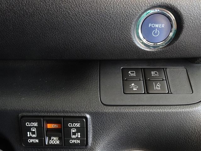 シエンタ ハイブリッドＧ　クエロ　衝突被害軽減システム　メモリーナビ　フルセグ　後席モニター　バックカメラ　ＥＴＣ　両側電動スライド　フルエアロ　３列シート　ＬＥＤヘッドランプ　スマートキー　乗車定員７人（14枚目）