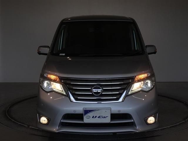 セレナ ハイウェイスター　Ｖセレ＋セーフティＩＩ　ＳＨＶ　衝突被害軽減システム　メモリーナビ　フルセグ　バックカメラ　ＥＴＣ　両側電動スライド　３列シート　ＬＥＤヘッドランプ　スマートキー　乗車定員８人（27枚目）