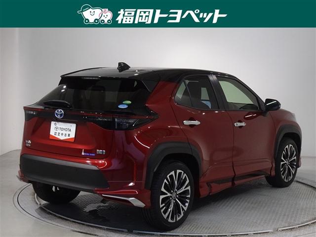 ヤリスクロス ハイブリッドＺ　衝突被害軽減システム　メモリーナビ　バックカメラ　ＥＴＣ　フルエアロ　ＬＥＤヘッドランプ　スマートキー（3枚目）