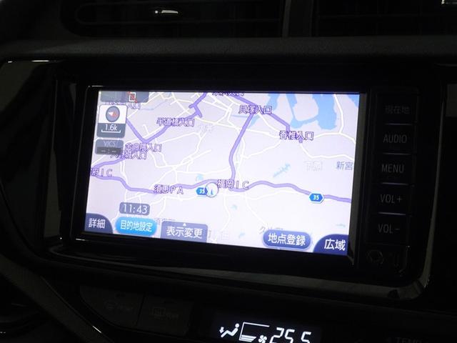 アクア Ｓスタイルブラック　衝突被害軽減システム　メモリーナビ　ワンセグ　バックカメラ　ＥＴＣ　スマートキー（6枚目）