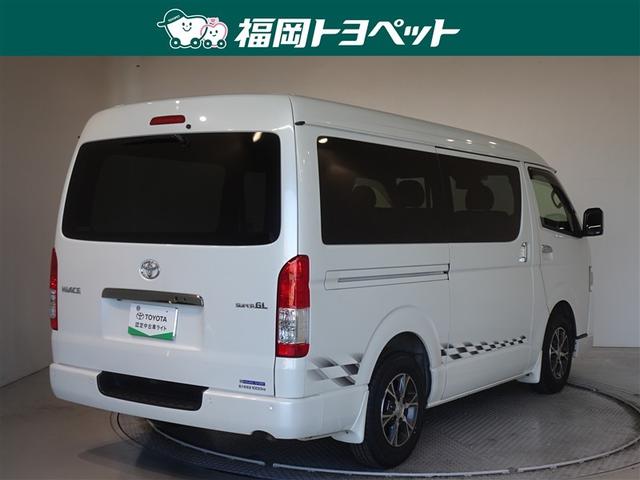 ハイエースバン スーパーＧＬ　ダークプライムＩＩ　衝突被害軽減システム　メモリーナビ　フルセグ　バックカメラ　ＥＴＣ　ＬＥＤヘッドランプ　ディーゼル　スマートキー（3枚目）