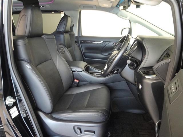 アルファード 2.5S Cパッケージ 衝突被害軽減システム メモリーナビ フルセグ 後席モニター バックカメラ ETC サンルーフ 両側電動スライド 3列シート LEDヘッドランプ 寒冷地 スマートキー 乗車定員7人(4枚目)