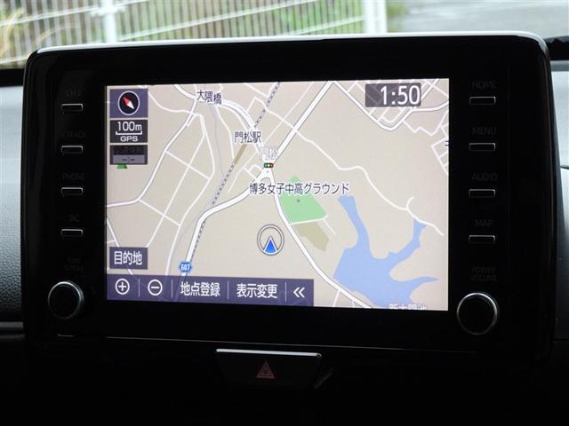 何処へでも行きたい場所へ、安心のトヨタ純正メモリーナビを装備しています。