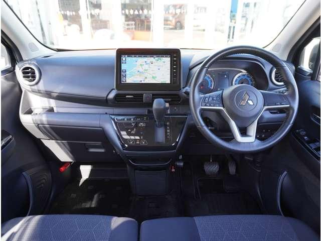 eKクロス G 三菱認定保証 ワンオーナー 純正ナビ 全 アラウンドビューカメラ エアバッグ アイスト Sヒーター LED ETC スマートキー クリアランスソナー フルセグTV オートエアコン メモリーナビ 記録簿(7枚目)