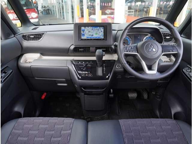 デリカミニ Ｔ　三菱認定保証　ＥＴＣ　衝突被害軽減ブレーキ　ワンオーナー　エアコン　キーフリー　Ｂカメラ　ＥＴＣ　クリアランスソナー　エアバッグ　ターボ　フルセグＴＶ　レーダーブレーキ　運転席助手席エアバッグ（7枚目）