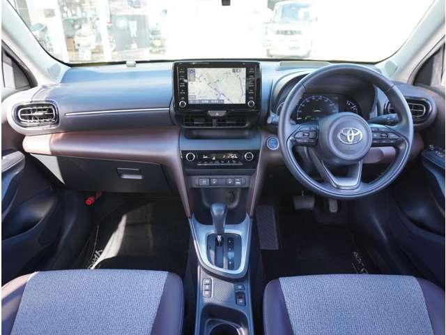 ヤリスクロス ハイブリッドZ ナビ 全方位カメラ 前後ドラレコ ETC2.0 インテリジェントキー アルミホイル シ-トヒ-タ- クリソナ リアカメラ クルーズコントロール 横滑り防止システム ナビTV メモリーナビゲーション(7枚目)