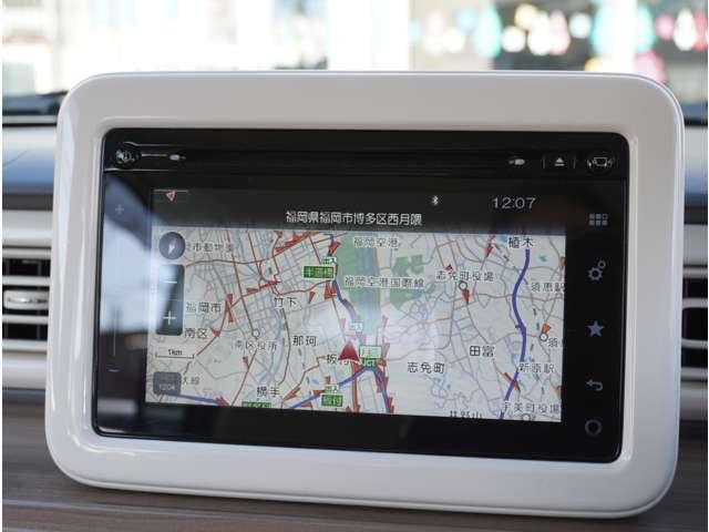 アルトラパン X ナビ 全方位カメラ ETC シートヒーター 360度カメラ 地デジフルセグ AC Bモニター ナビTV シートヒータ 衝突軽減ブレーキ ISTOP 運転席助手席エアバッグ サイドカメラ ETC AUX(8枚目)