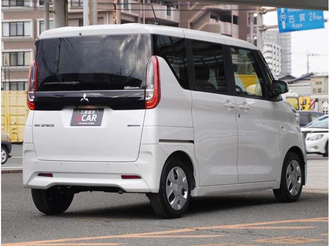 ｅＫスペース Ｍ　純正ナビ　ミラー内蔵バックカメラ　ＥＴＣ　パーキングセンサー　フルセグＴＶ　デュアルエアバッグ　ＬＥＤ　バックモニター　キーレスエントリーシステム　盗難防止装置　シートヒーター　パワーウインドウ（17枚目）