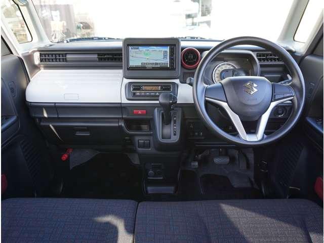 スペーシア ハイブリッドＧ　ナビ　ＥＴＣ　障害物センサー　Ｂｌｕｅｔｏｏｔｈ　障害物ソナー　セキュリティーアラーム　デュアルスライドドア　アイドリングＳ　スマートキープッシュスタート　ＥＴＣ装備　ＡＵＴＯエアコン　ＥＳＰ付　ＰＳ（8枚目）